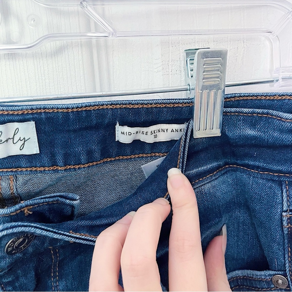 ✧･ﾟwonderly mid-rise skinny jeans - Picture 5 of 5